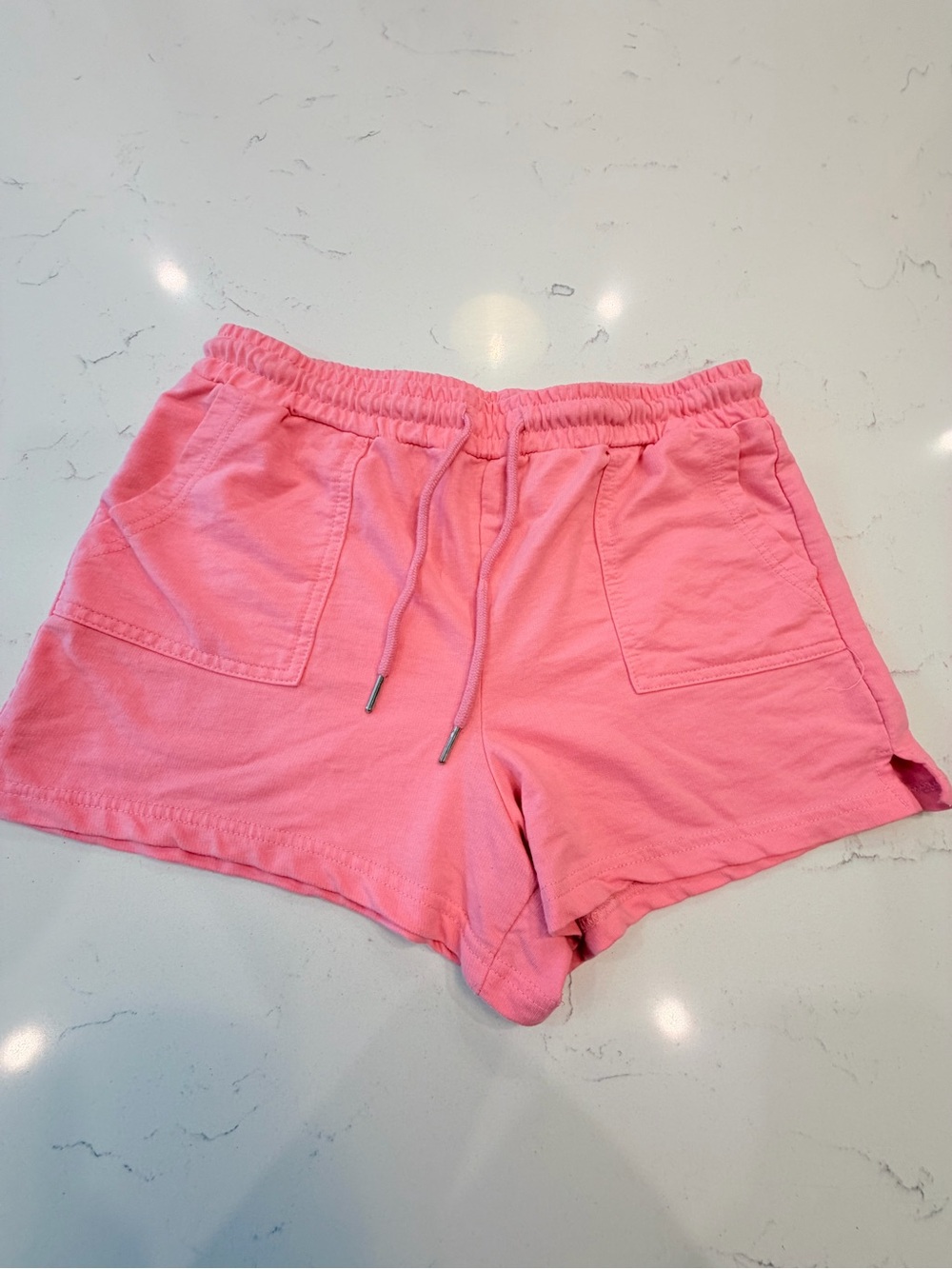 just be Pink Drawstring Athletic Shorts - Picture 2 of 7